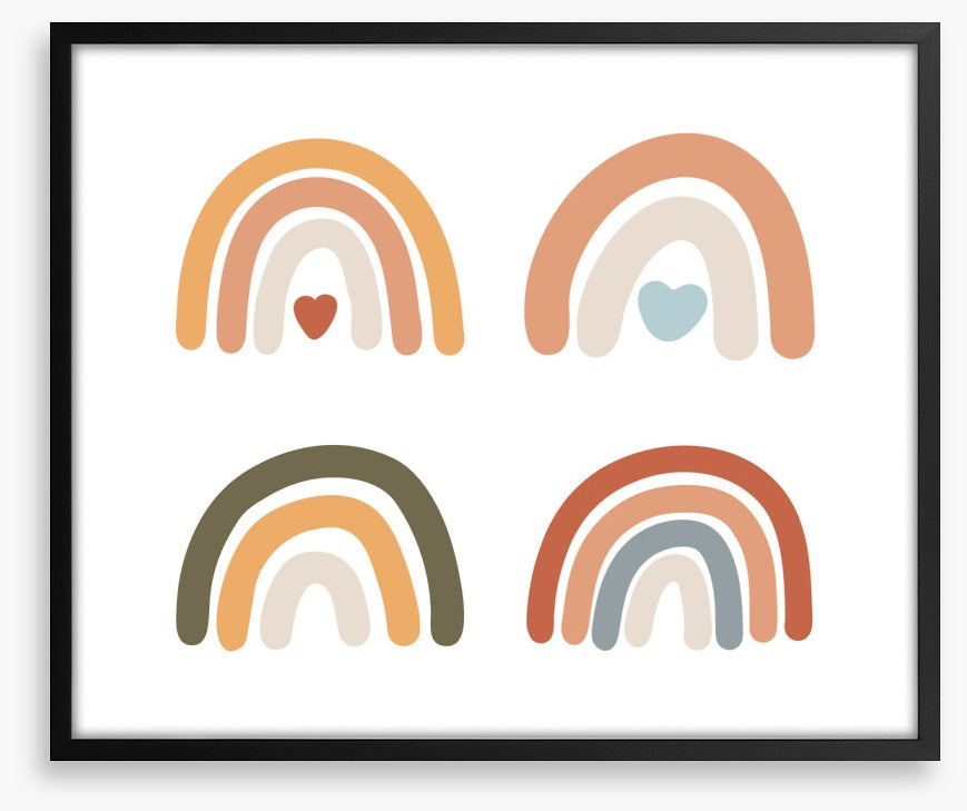 Four rainbows