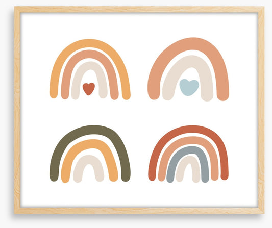 Four rainbows