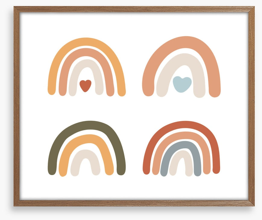 Four rainbows