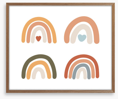 Four rainbows