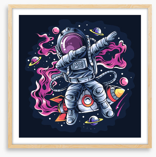 Dabbing through space