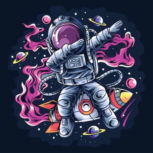 Dabbing through space