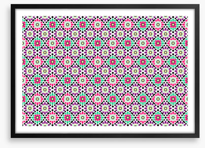 Pretty petal mosaic