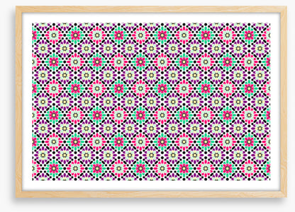 Pretty petal mosaic