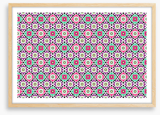 Pretty petal mosaic