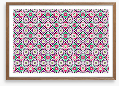 Pretty petal mosaic