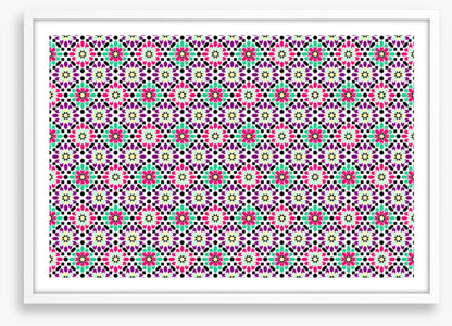 Pretty petal mosaic