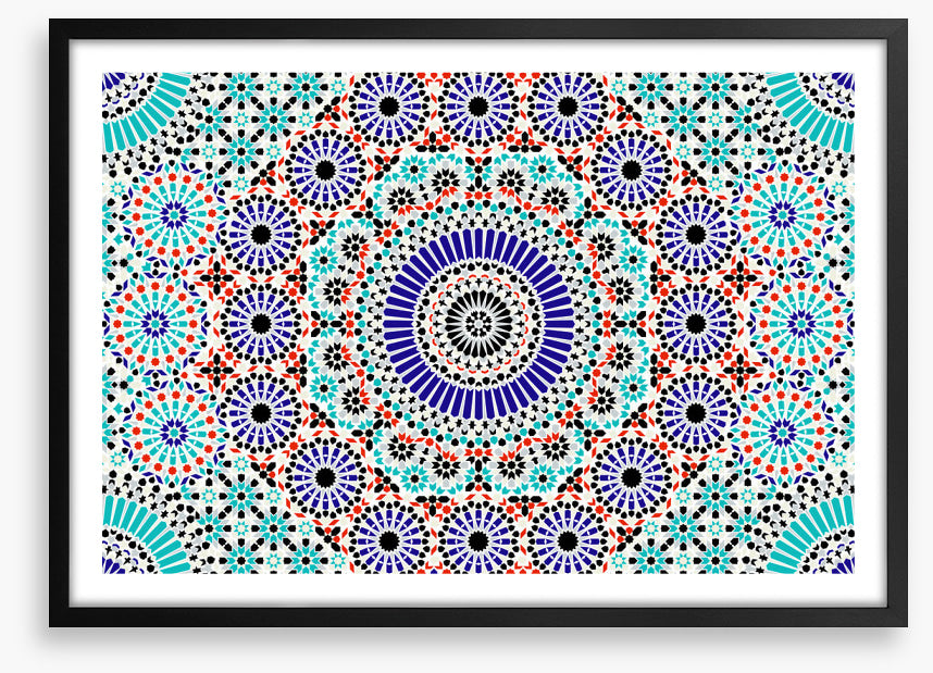 Berber blues mosaic