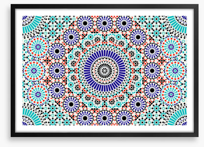 Berber blues mosaic