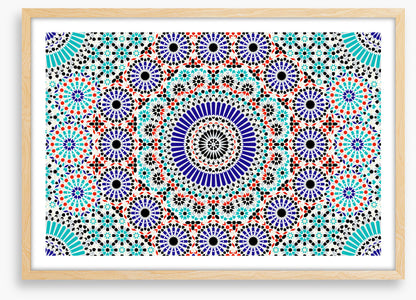 Berber blues mosaic