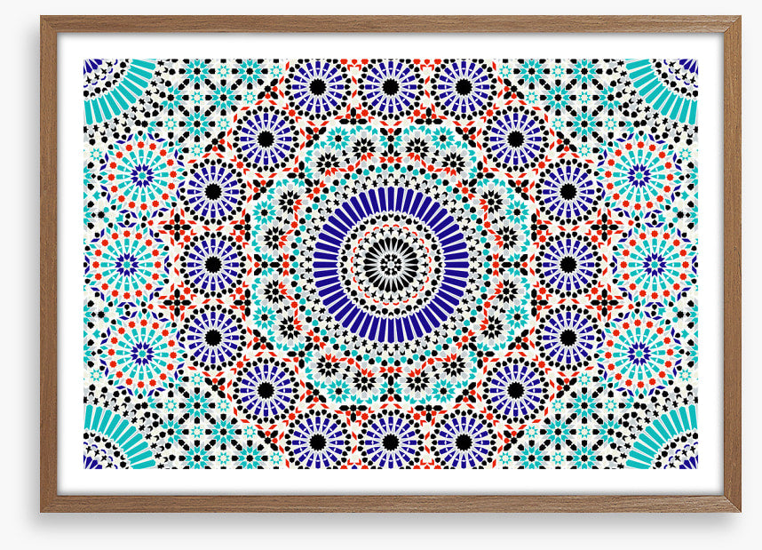 Berber blues mosaic