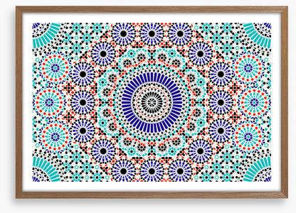 Berber blues mosaic