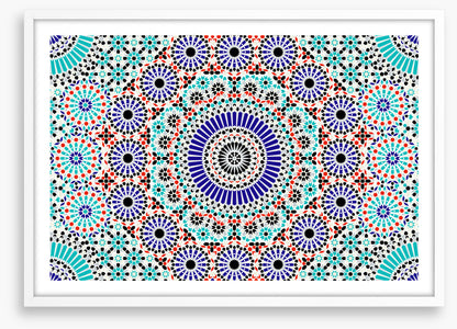 Berber blues mosaic