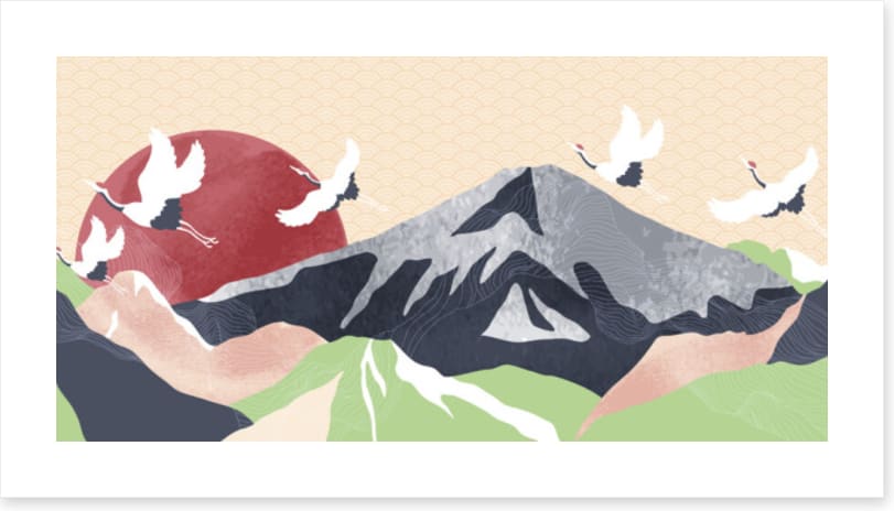 Green mountain flight
