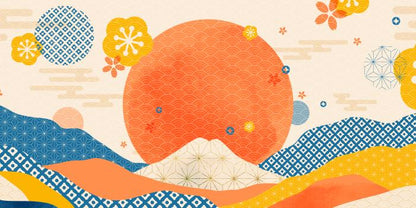 The sunset sea