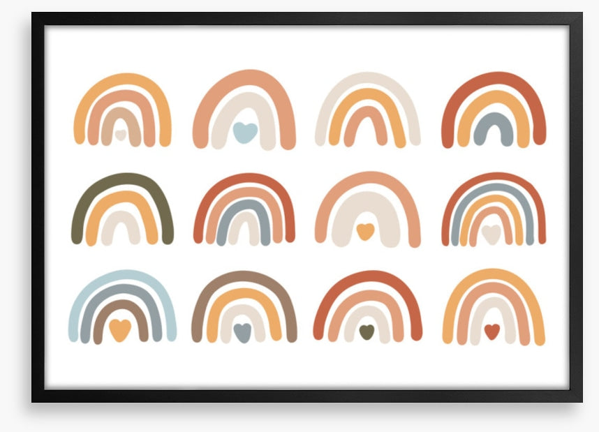 Twelve rainbows