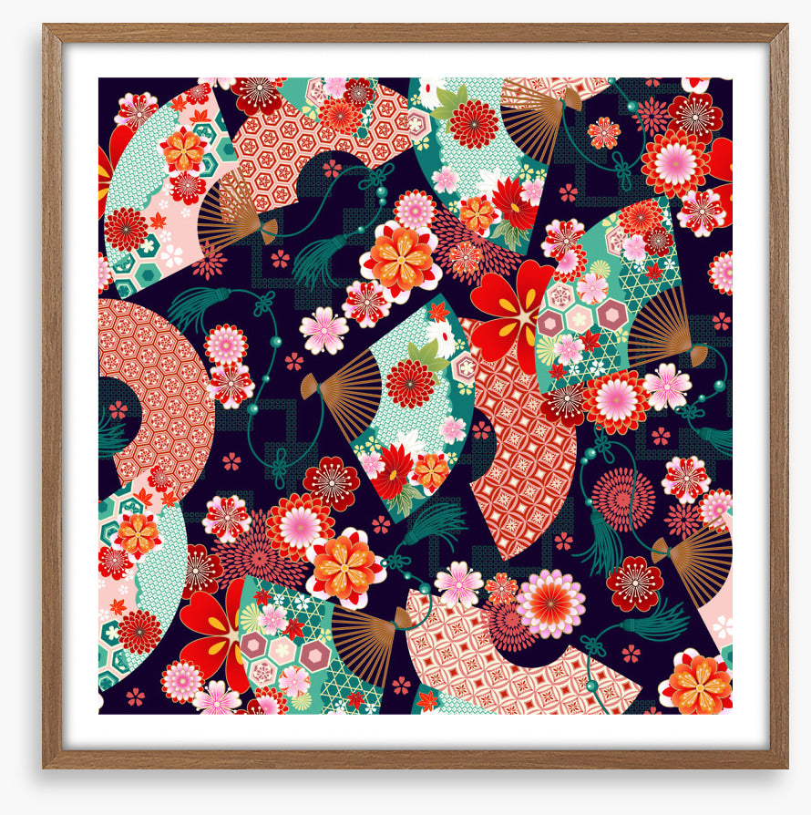 Flowering fans