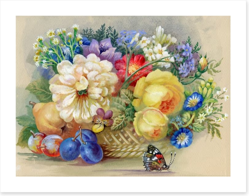 The flower basket