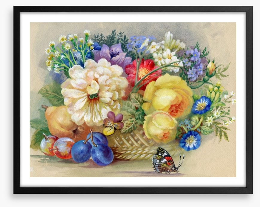 The flower basket