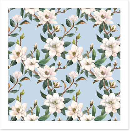 Blue sky magnolia