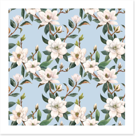 Blue sky magnolia