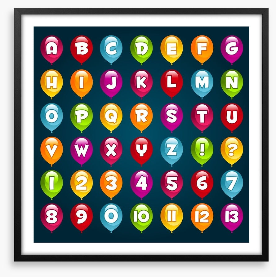ABC balloons