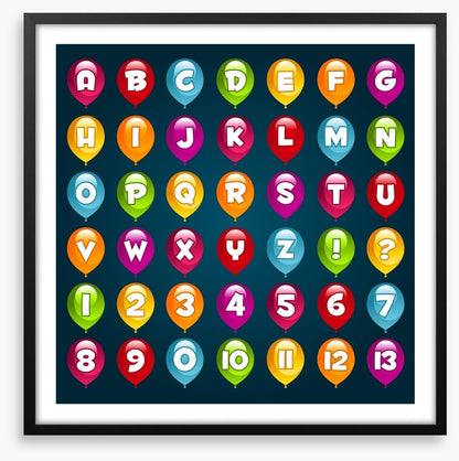 ABC balloons