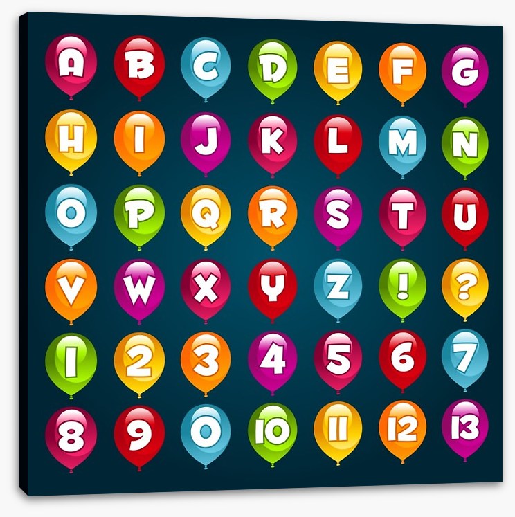 ABC balloons