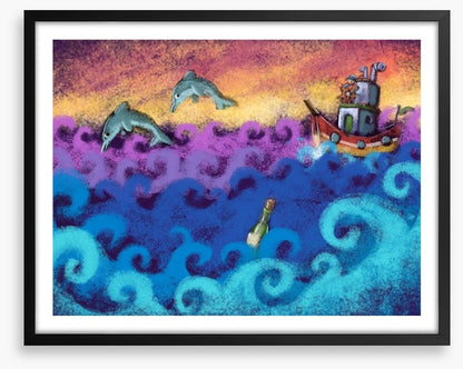 On the ocean waves