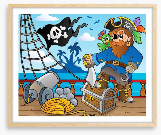 Captain on deck