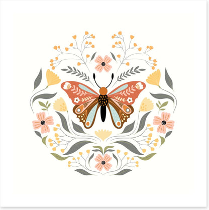 Boho butterfly
