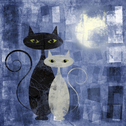 The moonlight cats