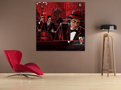 The jazz bar