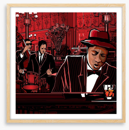 The jazz bar