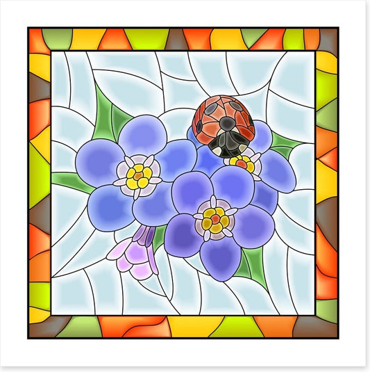 The ladybug window