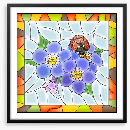 The ladybug window