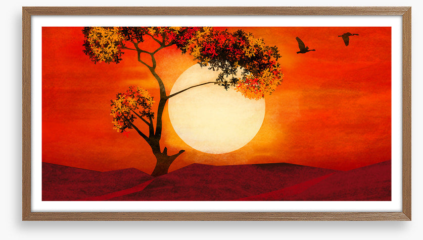 Sundown shadows