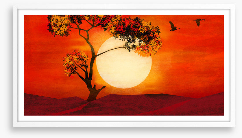Sundown shadows