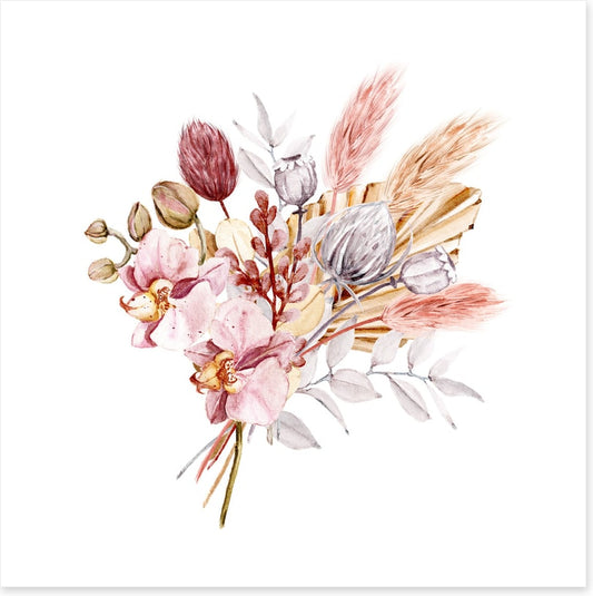 Pampas grass bouquet