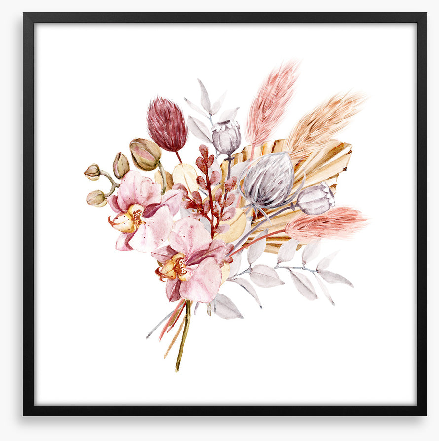 Pampas grass bouquet
