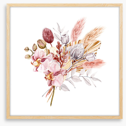 Pampas grass bouquet