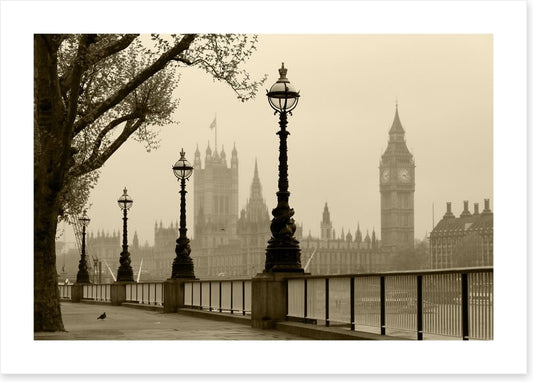 Westminster through the fog