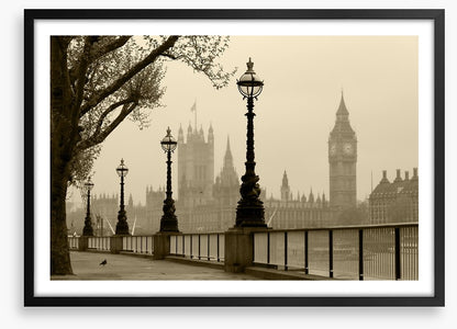 Westminster through the fog