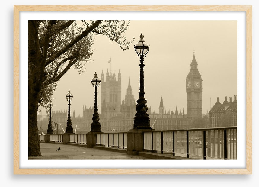 Westminster through the fog