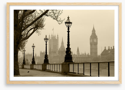 Westminster through the fog