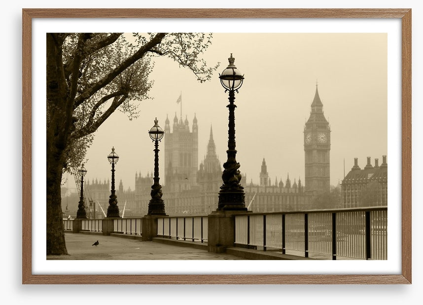 Westminster through the fog