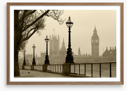 Westminster through the fog