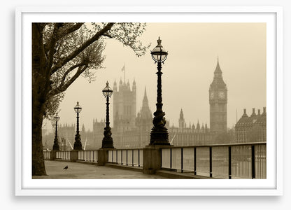 Westminster through the fog