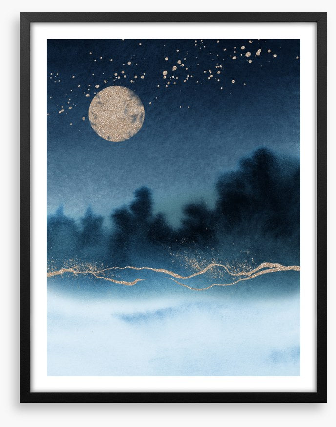 Moondust shadows