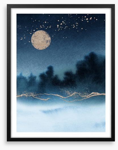 Moondust shadows